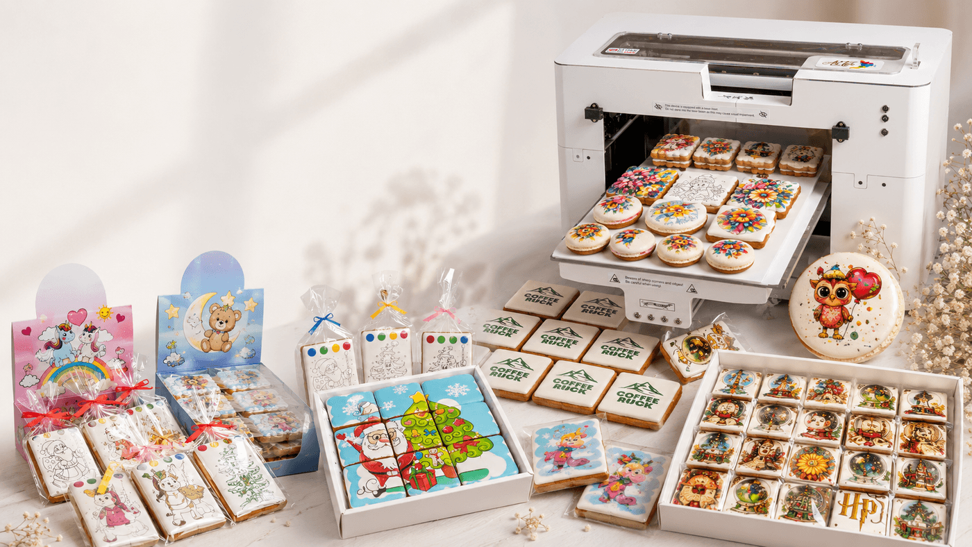 Möglichkeiten von Druckern für Lebkuchenbäckerinnen