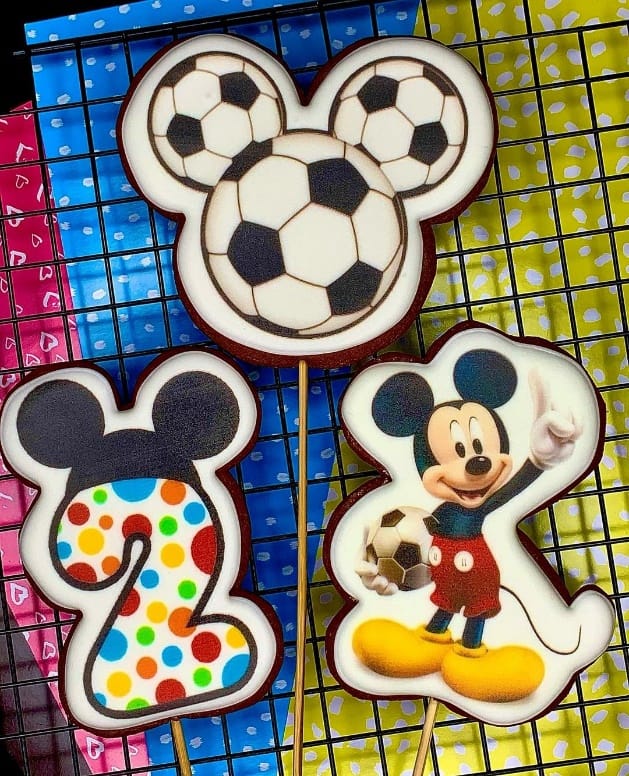 Printed toppers
