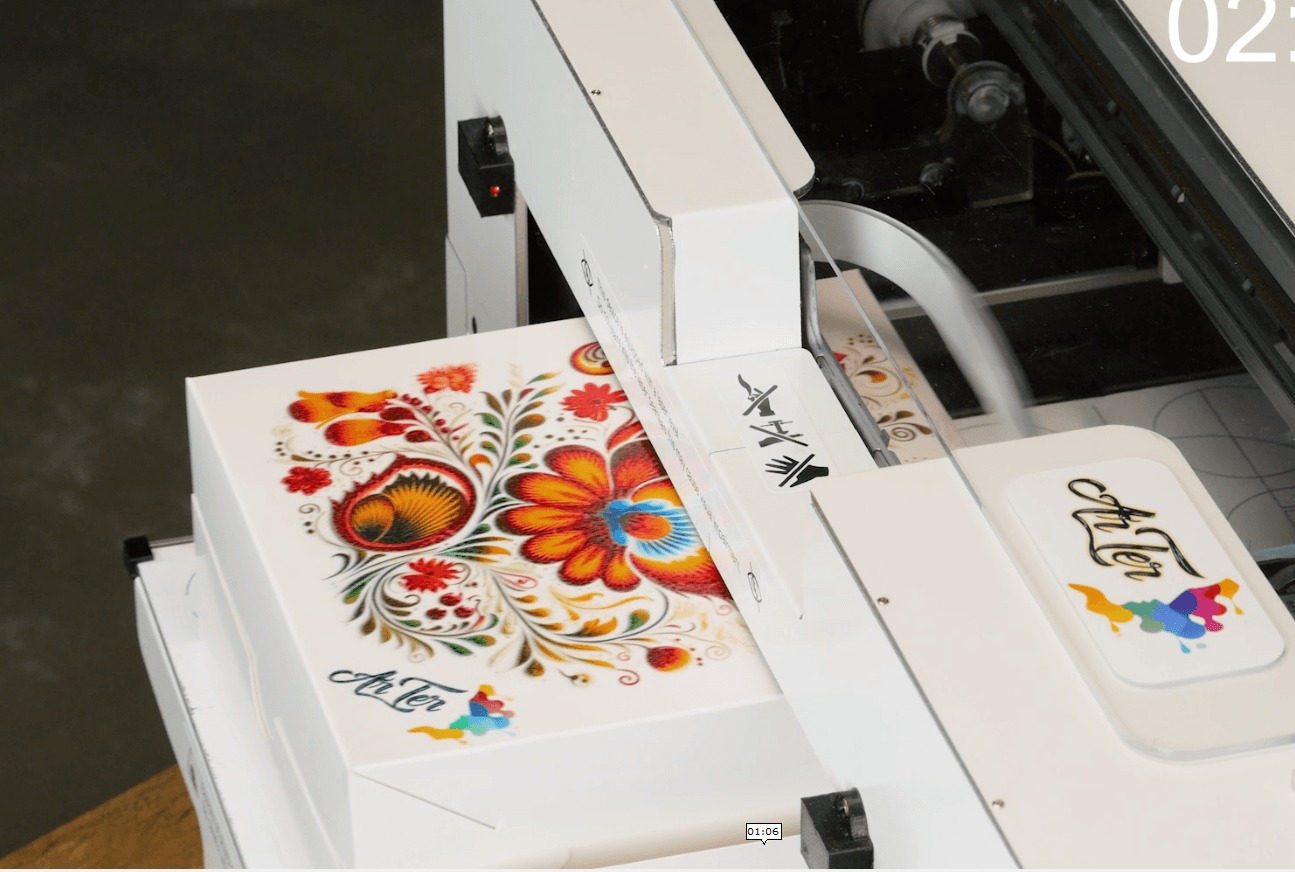 Printing on packaging