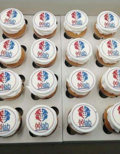 Cupcakes mit Logo